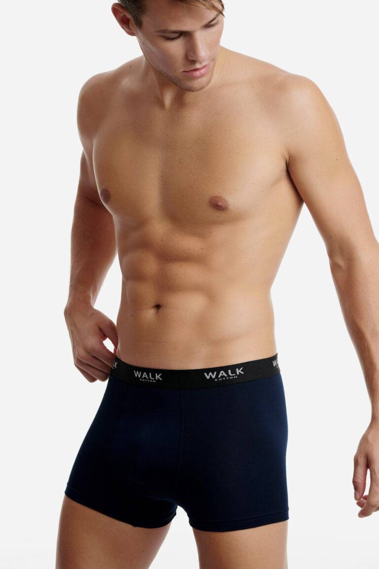 Walk W1761 βαμβακερό ανδρικό μπόξερ/boxer 2 τεμάχια