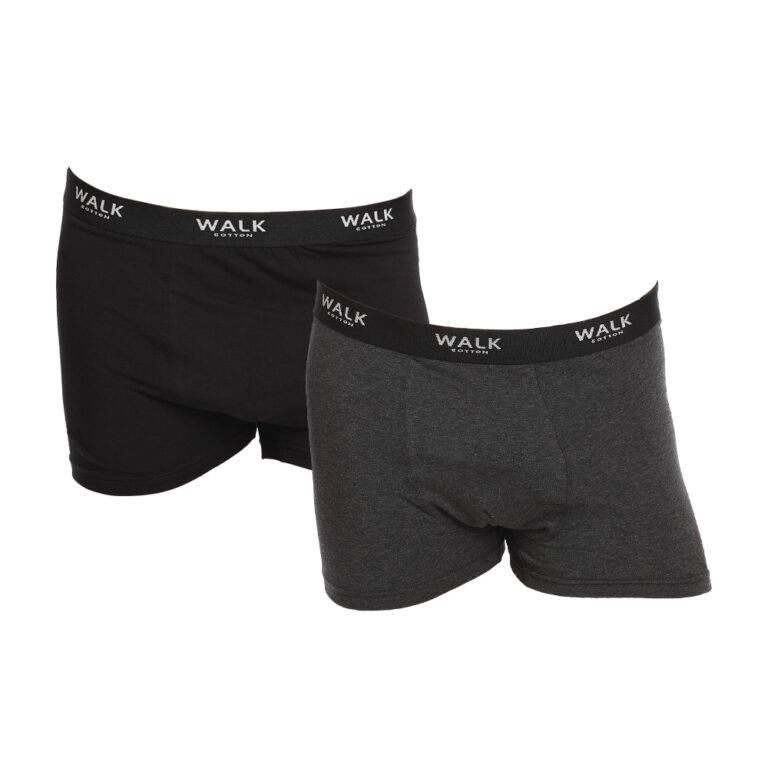 Walk W1761 βαμβακερό ανδρικό μπόξερ/boxer 2 τεμάχια