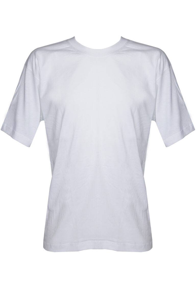 Helios 313 T-shirt 100%βαμβάκι πενιέ σε πλέξη single jersey λευκό