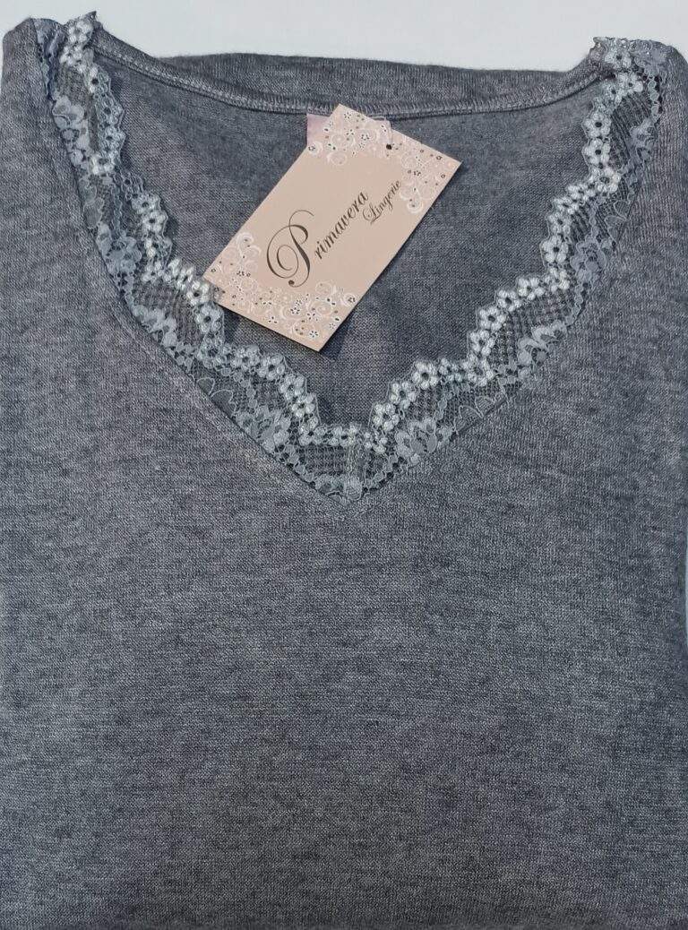 Primavera homewear/πυτζάμα 3781 grey γκρι