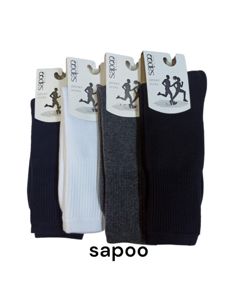 Αθλητικές βαμβακερές κάλτσες sapoo sport socks 3307 colors