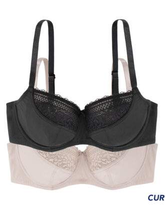 Σουτιέν δυάδα DORINA SAVANNA-2PP non-padded bra 3/4cup 2 τεμάχια