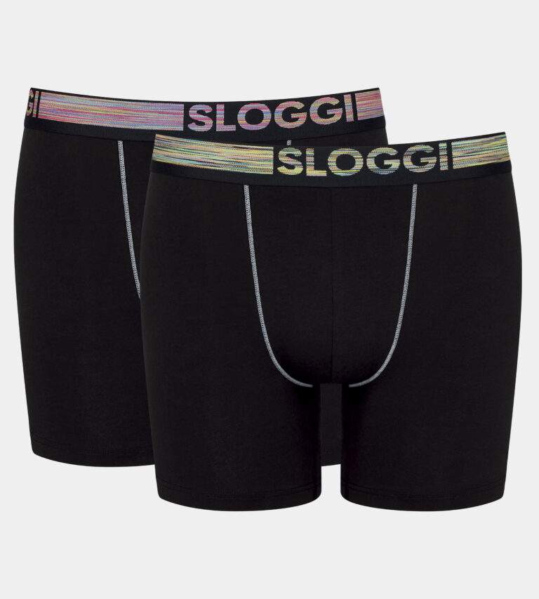 Sloggi boxer GO SLOGGI MEN GO ABC NATURAL SHORT 102112300004_MP_F_1 ΜΑΥΡΟ