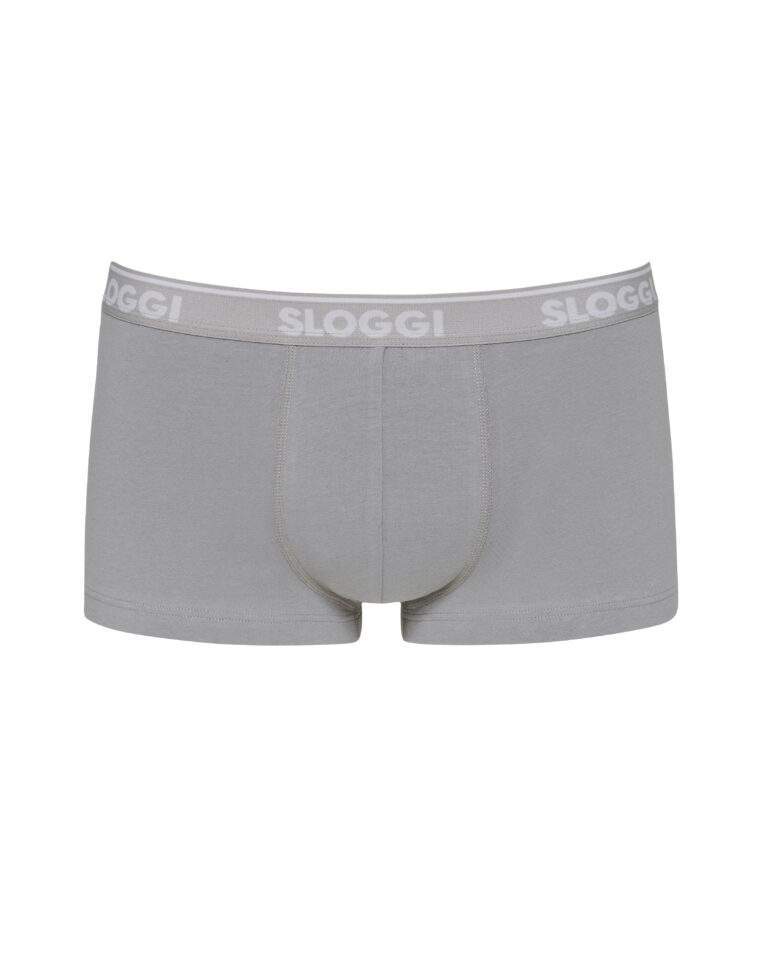 Boxer SLOGGI δυάδα ανδρικό sloggi men Slm GO ABC HIPSTER 10201604 00GR ΓΚΡΙ