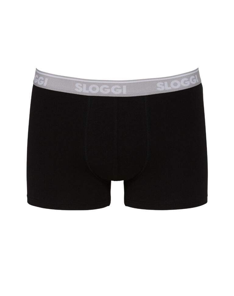 SLOGGI boxer δυάδα ανδρικό sloggi men GO ABC SHORT 10201548 0004 ΜΑΥΡΟ