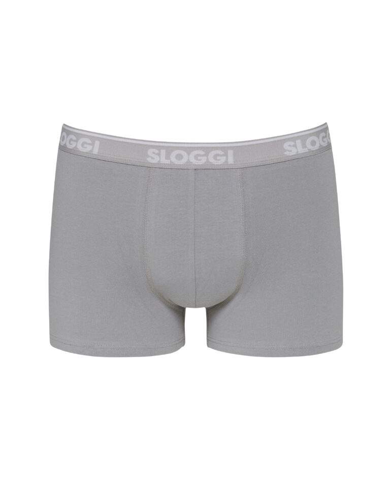 SLOGGI boxer δυάδα ανδρικό sloggi men GO ABC SHORT 10201548 00GR ΓΚΡΙ