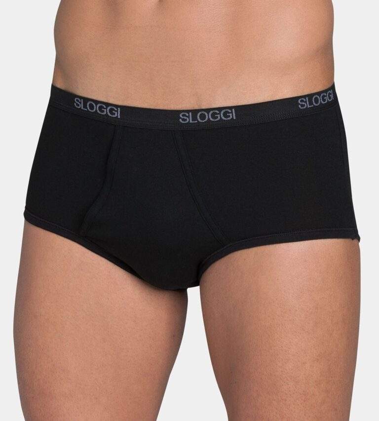 Ανδρικό Sloggi MAXI basic slip SLOGGI MEN BASIC MAXI μαύρο