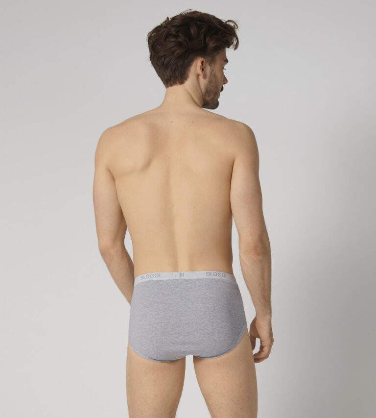 Ανδρικό Sloggi MAXI basic slip SLOGGI MEN BASIC MAXI γκρι