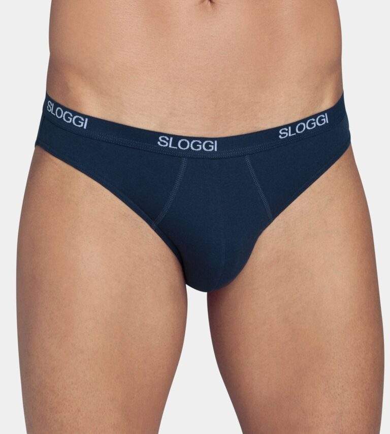 Ανδρικό Sloggi MINI basic slip SLOGGI MEN BASIC MINI μπλε