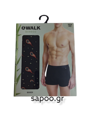 Walk boxer Bamboo με σχέδιο w1770-49