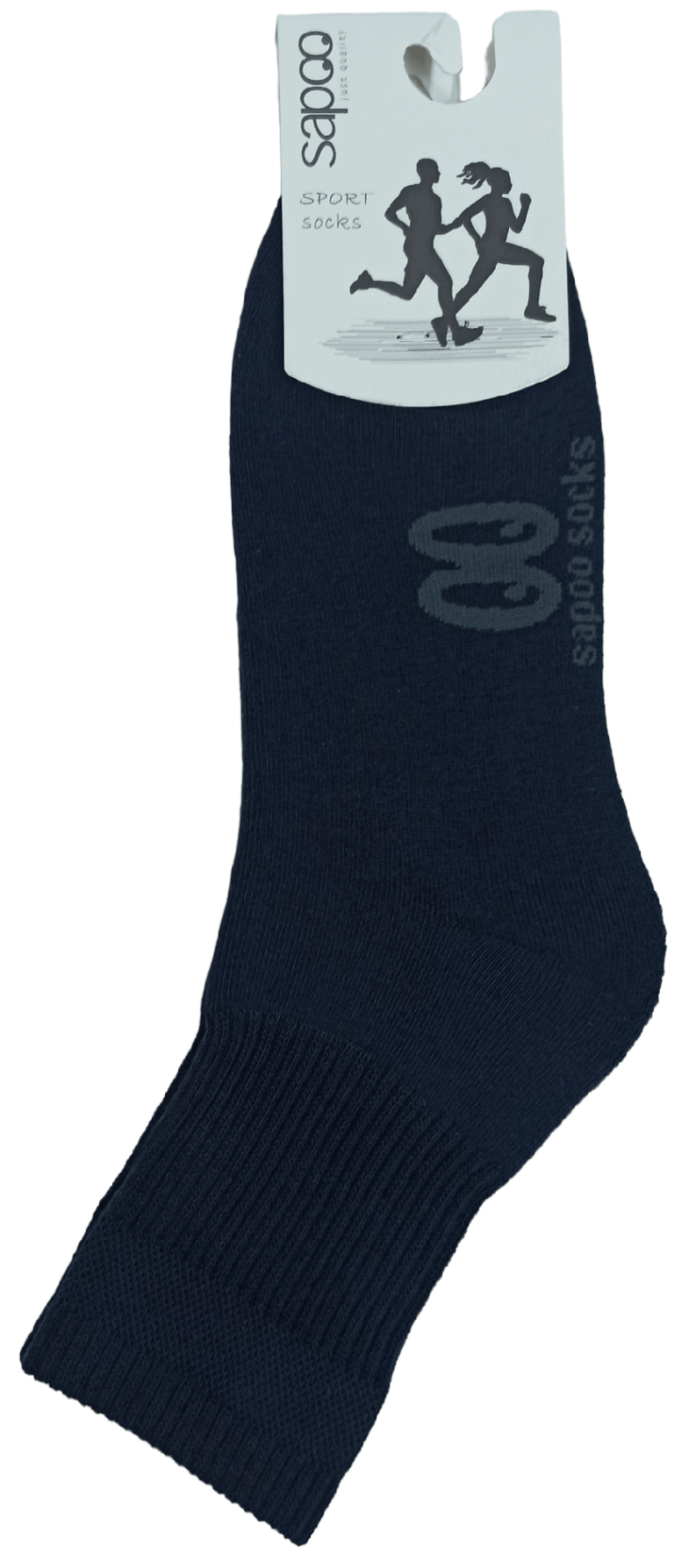 Βαμβακερές αθλητικές κάλτσες sapoo sport socks 11TER blue μπλε