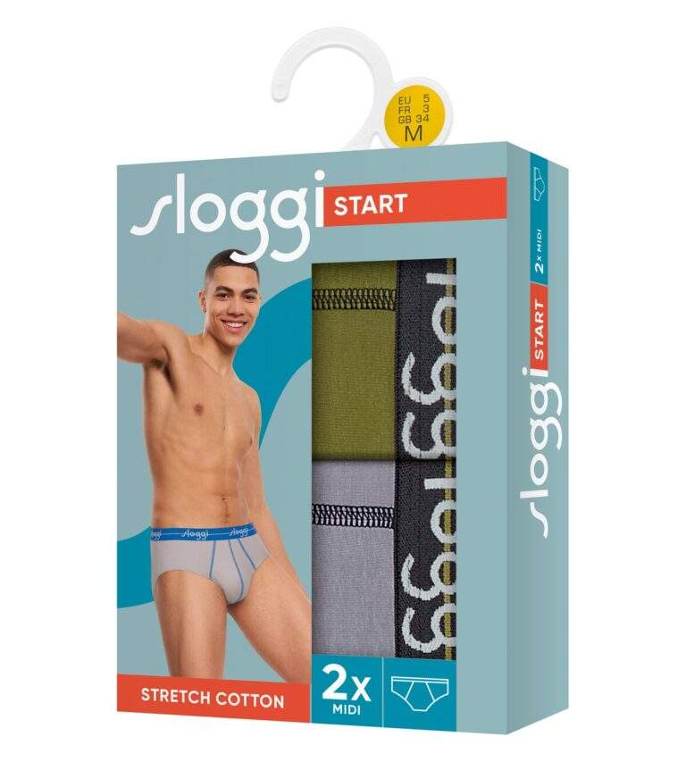 SLOGGI START MIDI σλιπ ΔΥΑΔΑ Sloggi men Strart MIDI C2P M029