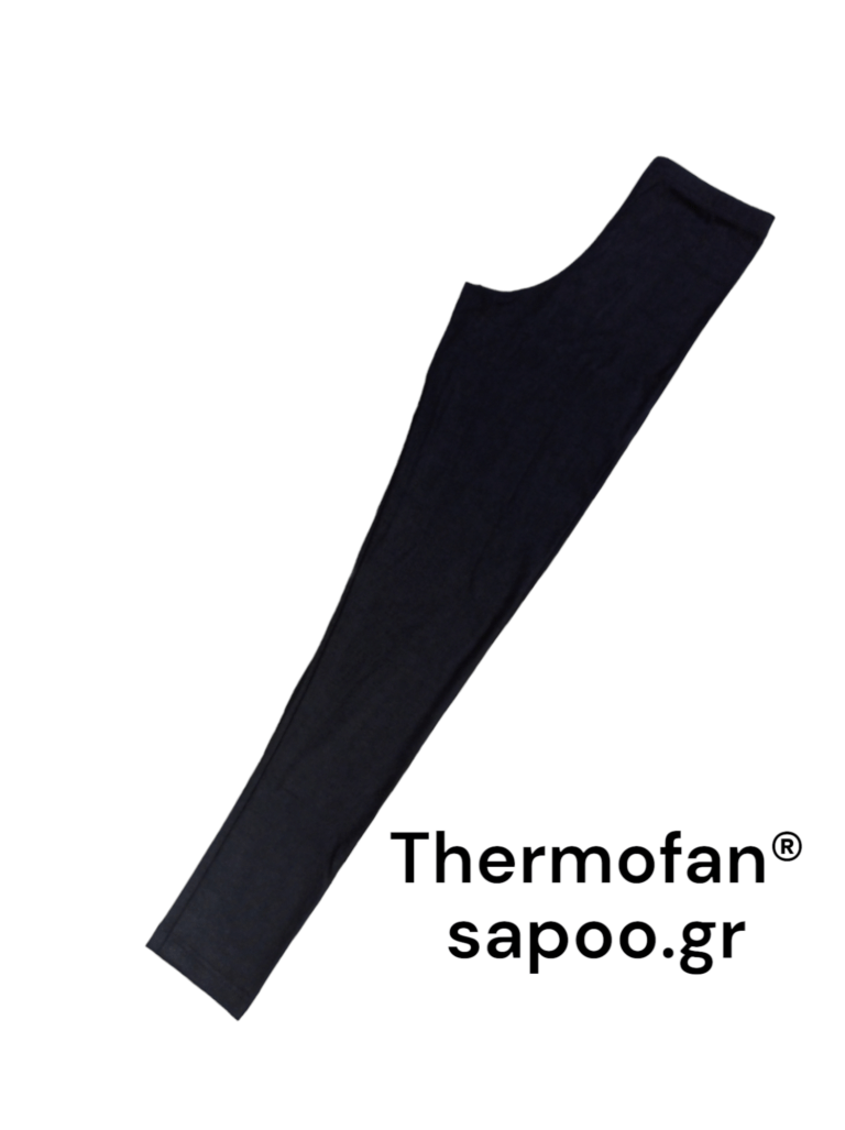 Ισοθερμικό κολάν Thermofan collant unisex 78024 μαύρο