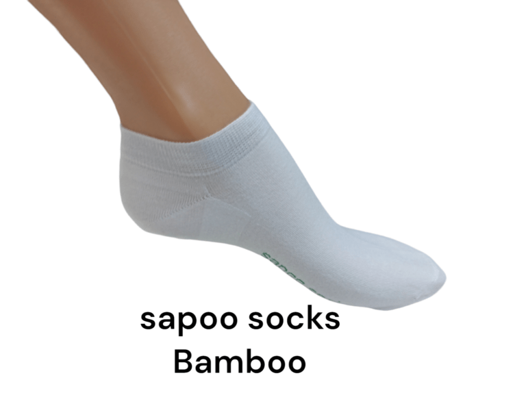 Κάλτσες Bamboo κοφτές στον αστράγαλο sapoo casual drs_7010 λευκό