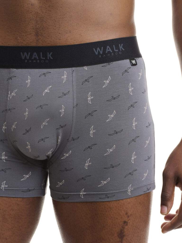 Walk boxer μπαμπού bamboo με σχέδιο w1770-52