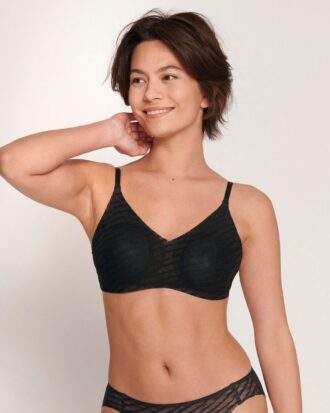 Σουτιέν SLOGGI ZERO Lacy Soft bra μαύρο