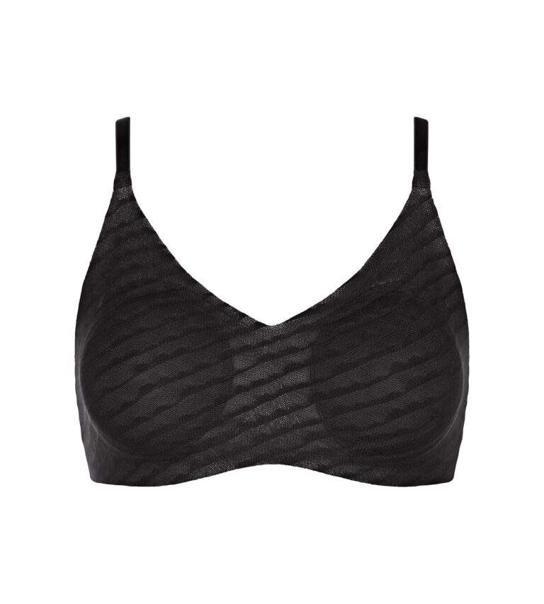 Σουτιέν SLOGGI ZERO Lacy Soft bra μαύρο