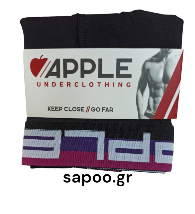 APPLE BOXER ανδρικό με εξωτερικό λάστιχο 230110936