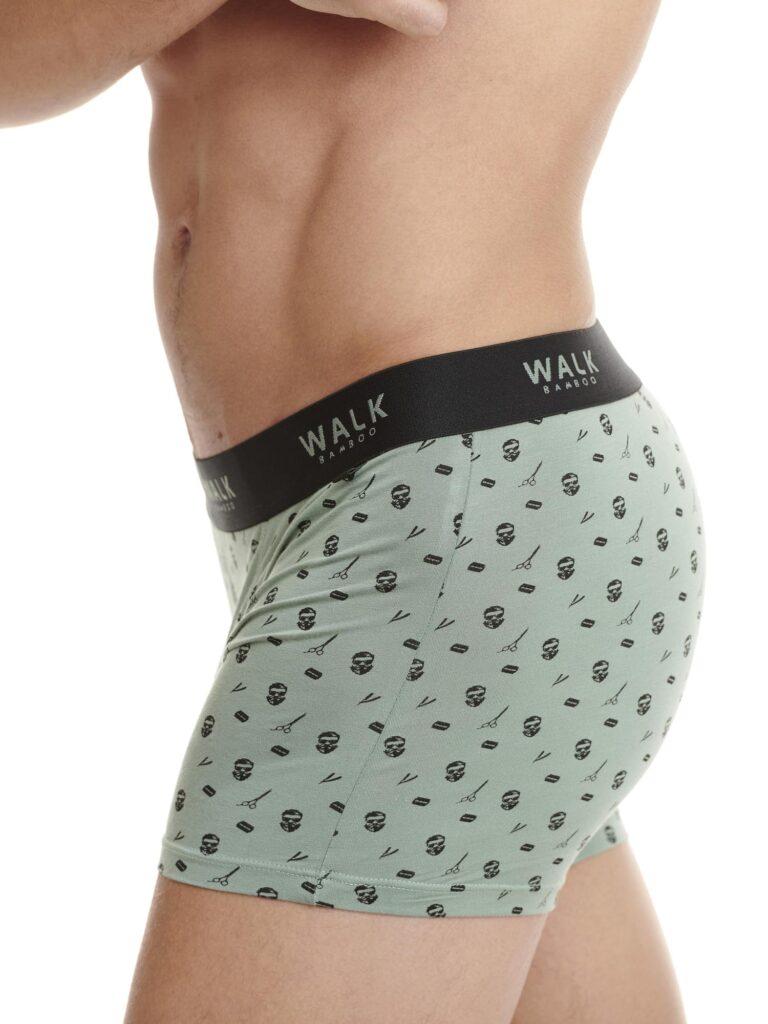 Μπαμπού boxer Walk με σχέδιο εμπριμέ W1770-59