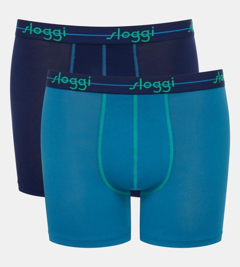 SLOGGI START SHORT  μπόξερ με μακρύ πόδι ΔΥΑΔΑ Sloggi men Strart SHORT C2P V020