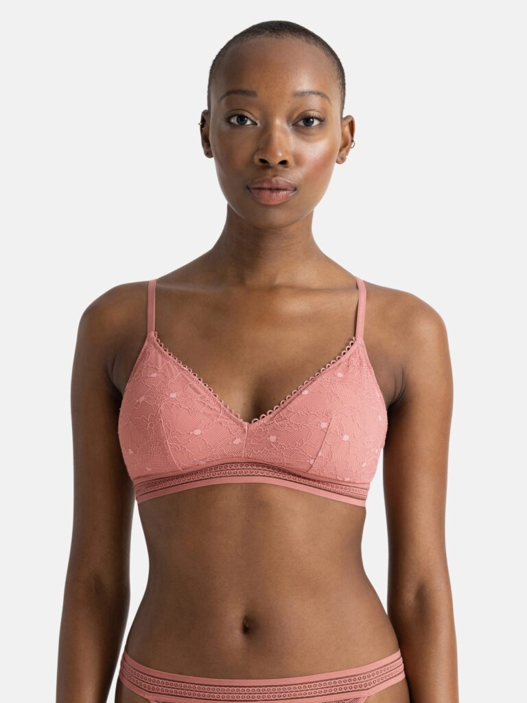 Bralette DORINA ANIKA δυάδα. 2 σουτιέν/bralette χωρίς μπανέλα με ελαφριά, αφαιρούμενη ενίσχυση.