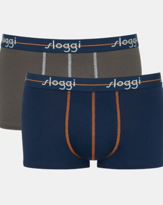 SLOGGI START HIPSTER  μπόξερ με κοντό πόδι ΔΥΑΔΑ Sloggi men Strart HIPSTER C2P V018