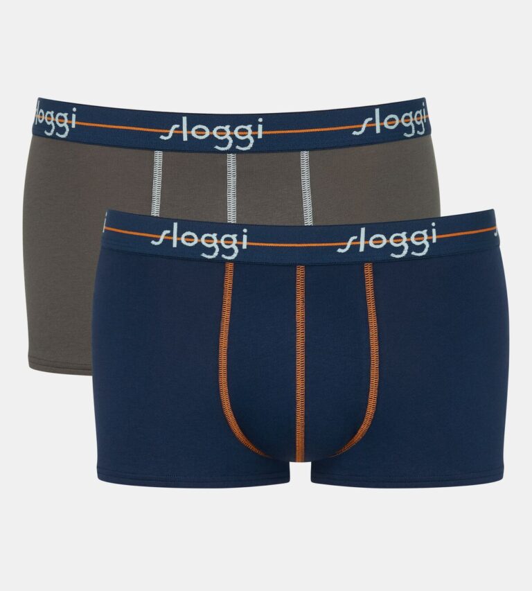 SLOGGI START HIPSTER  μπόξερ με κοντό πόδι ΔΥΑΔΑ Sloggi men Strart HIPSTER C2P V018