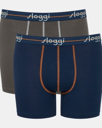 SLOGGI START SHORT  μπόξερ με μακρύ πόδι ΔΥΑΔΑ Sloggi men Strart SHORT C2P V018