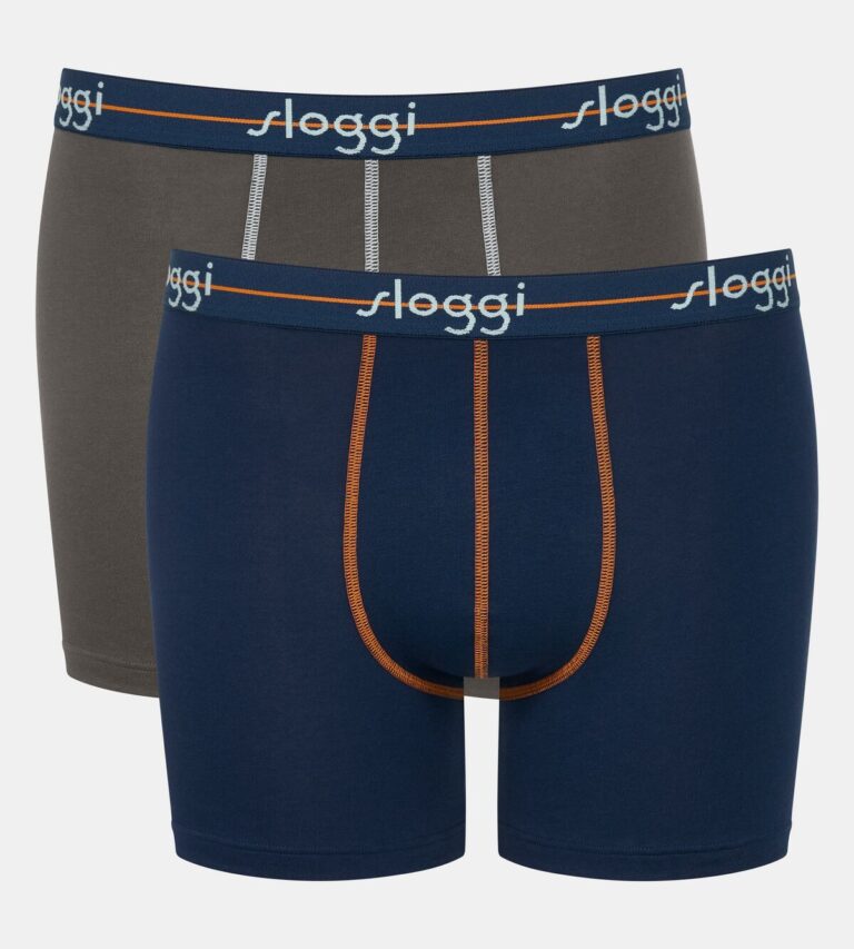 SLOGGI START SHORT  μπόξερ με μακρύ πόδι ΔΥΑΔΑ Sloggi men Strart SHORT C2P V018