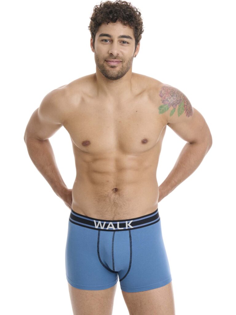 Βαμβακερά boxer WALK ανδρικά 2 τεμάχια W1762-3/24s 0207