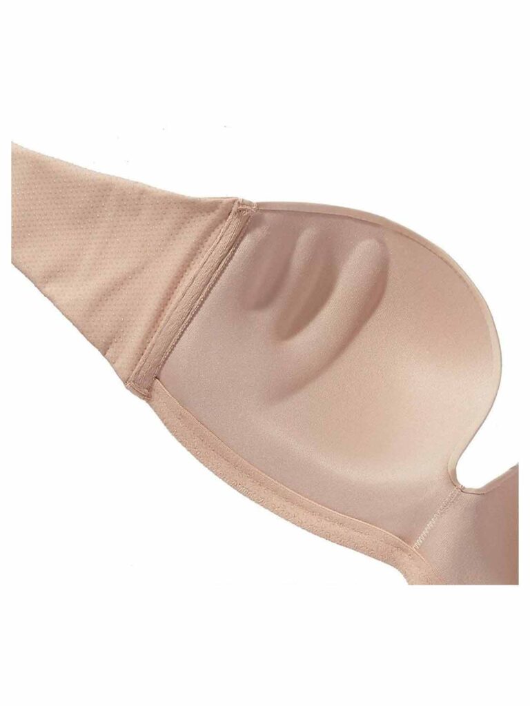 WONDERBRA σουτιέν στράπλες ενισχυμένο. Ultimate Body Micro Strapless Push-up WONDERBRA W032D μπεζ