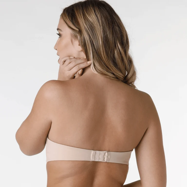 WONDERBRA σουτιέν στράπλες ενισχυμένο. Ultimate Body Micro Strapless Push-up WONDERBRA W032D μπεζ