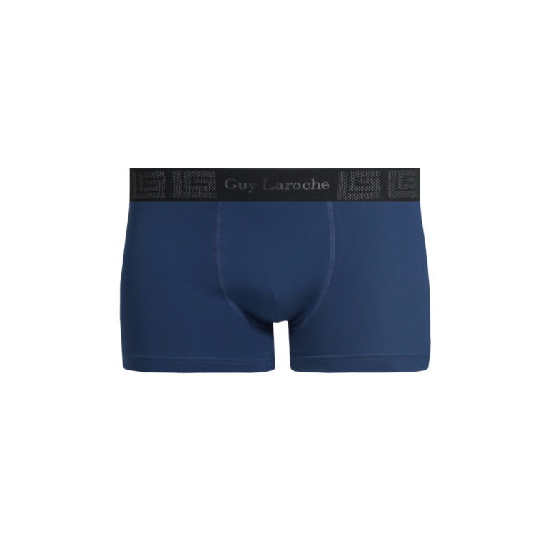 Guy Laroche BOXER ΔΥΑΔΑ βαμβακερό με εξωτερικό λάστιχο 58107 τζιν