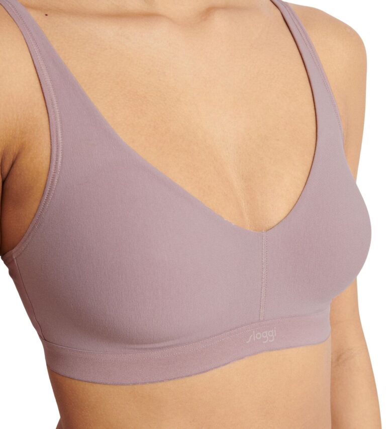 SLOGGI EVER Ease Soft Bra 6116 μπεζ Βαμβακερό Σουτιέν χωρίς μπανέλα