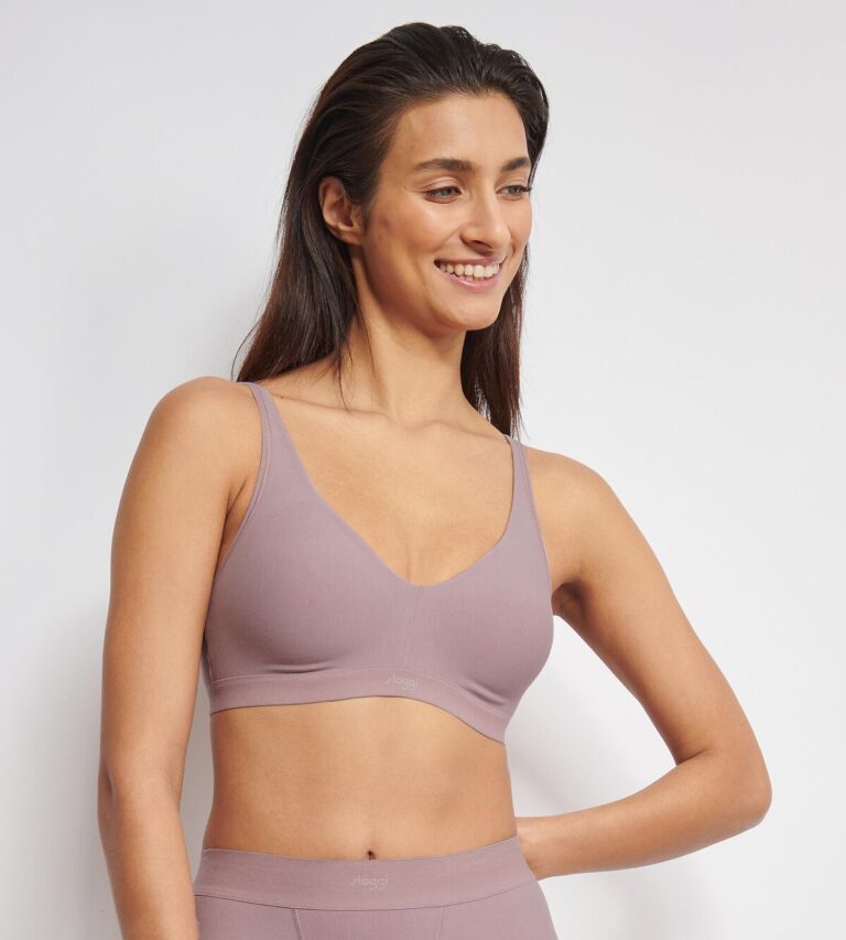 SLOGGI EVER Ease Soft Bra 6116 μπεζ Βαμβακερό Σουτιέν χωρίς μπανέλα