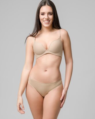 Σουτιέν LUNA Miracle One χωρίς μπανέλα με ενίσχυση Push-Up 1808 μπεζ