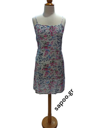 Βαμβακερό νυχτικό ραντάκι - φόρεμα Billysfashion 25069-4 εμπριμέ