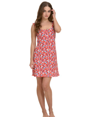 Primavera νυχτικό ραντάκι εμπριμέ 50% βαμβάκι - 50% μοντάλ soft touch M259