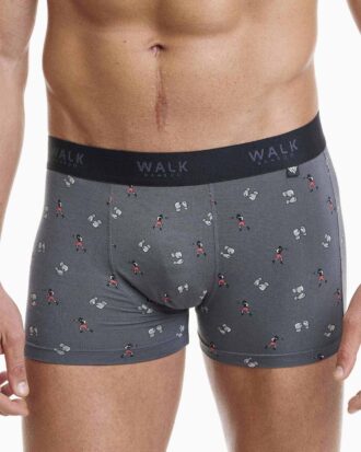 Μπαμπού boxer Walk με σχέδιο εμπριμέ W1770-69