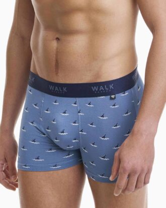 Μπαμπού boxer Walk με σχέδιο εμπριμέ W1770-71