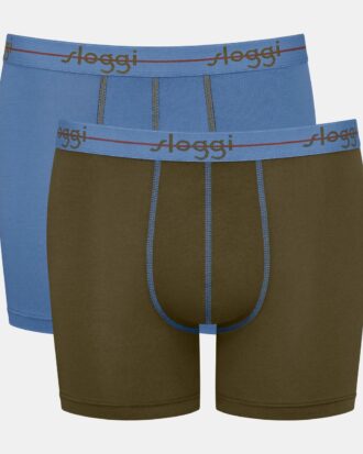 SLOGGI START SHORT  μπόξερ με μακρύ πόδι 2 τεμάχια ΔΥΑΔΑ Sloggi men Strart SHORT C2P 0031