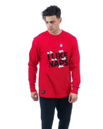 Βαμβακερή πυτζάμα ανδρική Sara 1268 100% βαμβάκι dustin κόκκινο-μαύρο