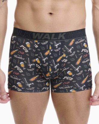 WALK boxer βαμβακερό με σχέδιο allover print WALK W1754-10