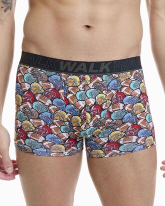 WALK boxer βαμβακερό με σχέδιο allover print WALK W1754-11