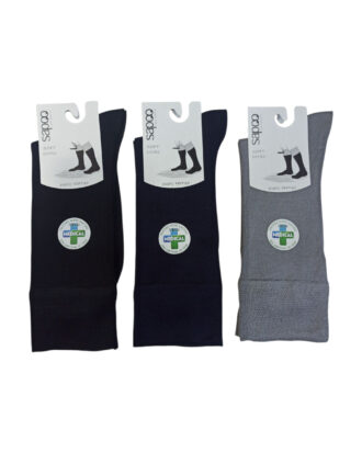 Κάλτσες χωρίς λάστιχο βαμβακερές μερσεριζέ Medical Sapoo soft socks DAL 1014