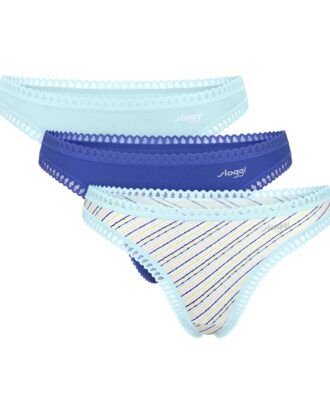 Sloggi GO CRUSH STRING 3 τεμάχια τριάδα 3CP M007