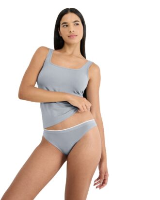 Sloggi GO Sense Tanga 2 τεμάχια micromodal Γκρι 3602