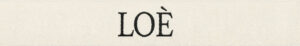 LOE logo λογότυπο